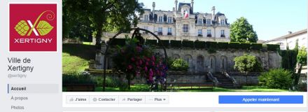 Xertigny est aussi sur Facebook ! Xertigny est aussi sur Facebook !