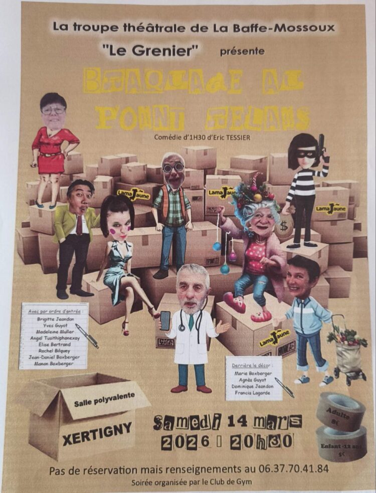 Soirée Théâtre “Braquage au Point Relais”