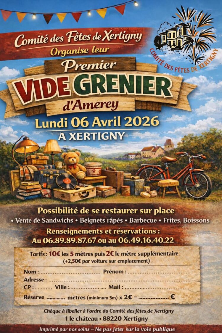 Vide Grenier d’Amerey