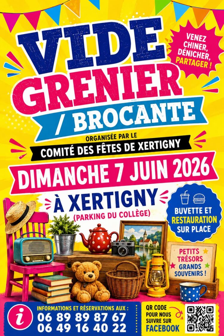 Vide Grenier du Comité des Fêtes